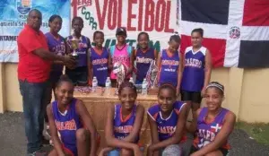 Calero, campeón torneo voleibol