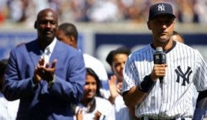 Derek Jeter y Michael Jordan en compra de los Marlins