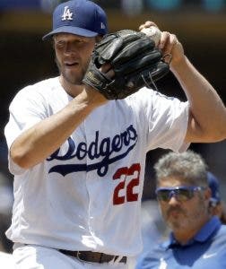 Kershaw se perdería entre 4 y 6 semanas