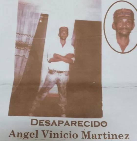 Familiares denuncian Ángel Vinicio Martínez está desaparecido