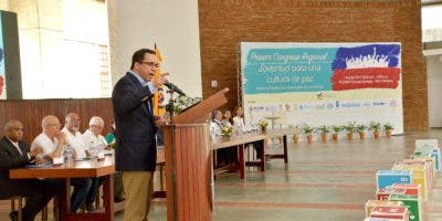 Andrés Navarro llama comunidad educativa a fortalecer cultura de paz en escuelas
