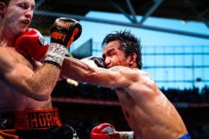 hay dudas de que Pacquiao -de 38 años- vaya disputar una revancha. 