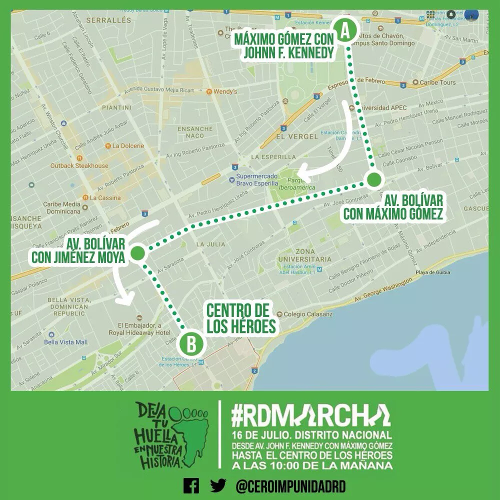 Marcha Verde: organizadores dicen todo está listo para manifestación cívica y familiar de este domingo