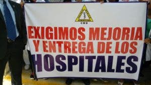 El CMD reclama la terminación y entrega de los más de 50 hospitales que están en reparación simultánea.