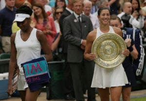 Muguruza acaba con el imperio de las Williams en Wimbledon