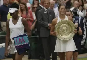 Muguruza acaba con el imperio de las Williams en Wimbledon