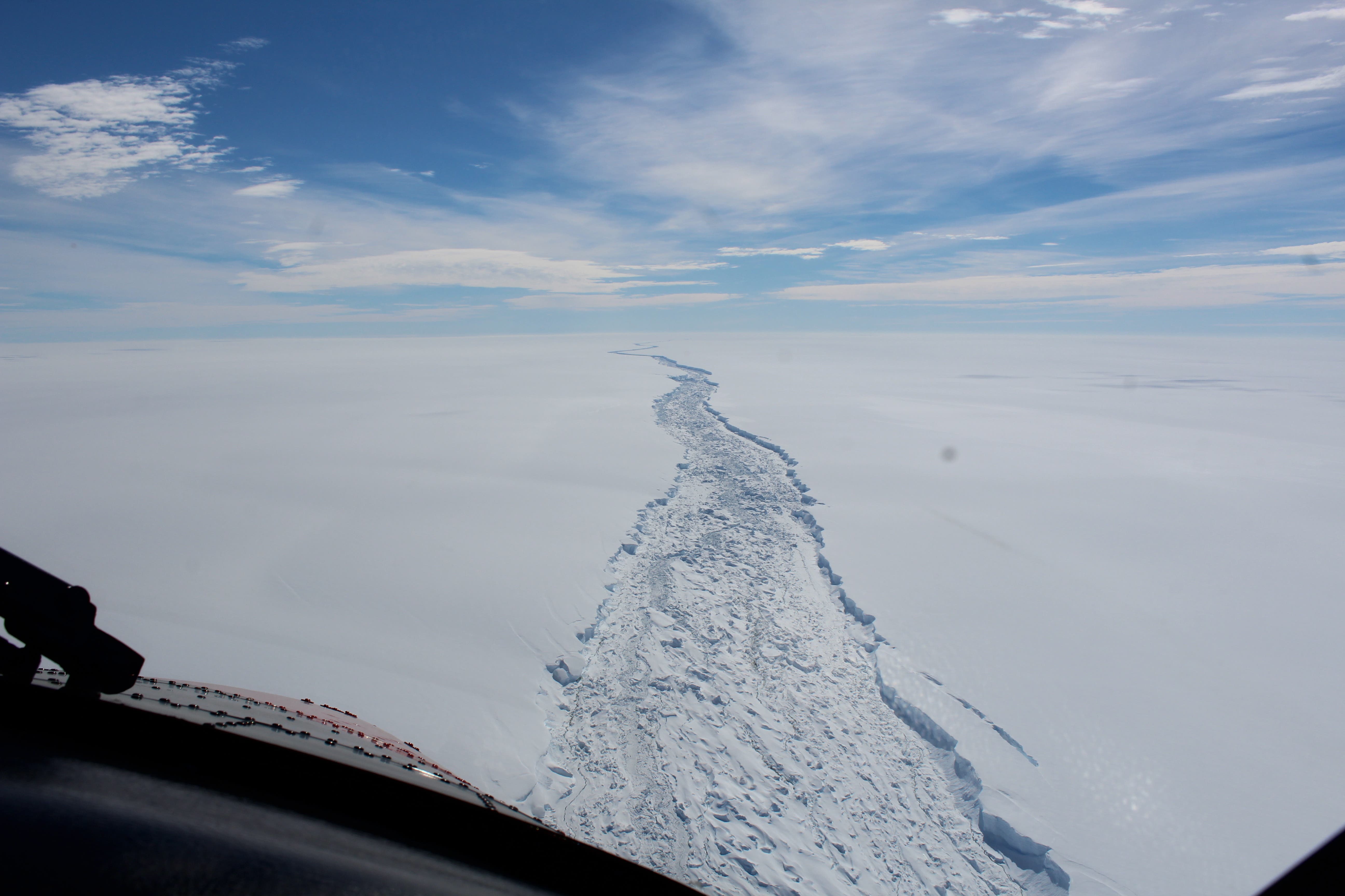 La Antártida perderá un trozo de su superficie