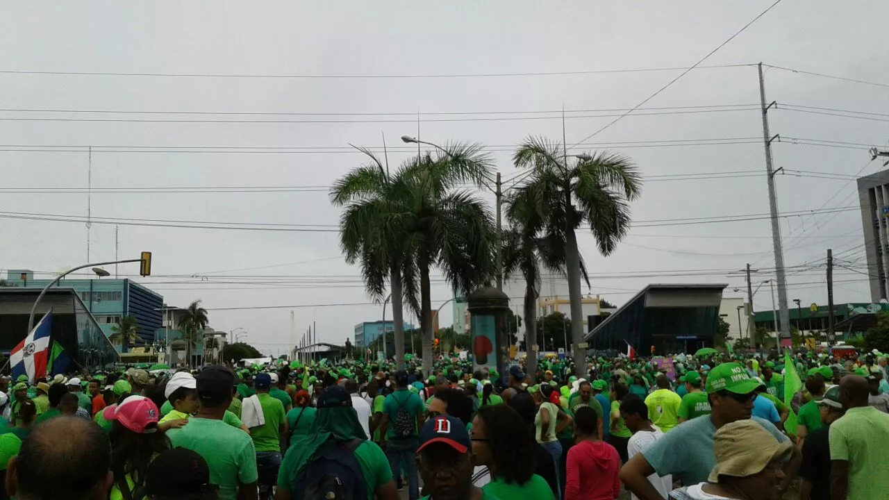 Marcha Verde exige Danilo Medina sea sometido a la justicia