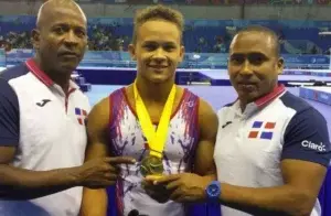 Gimnasta dominicano Audrys Nin Reyes gana el oro en salto Universiada 2017