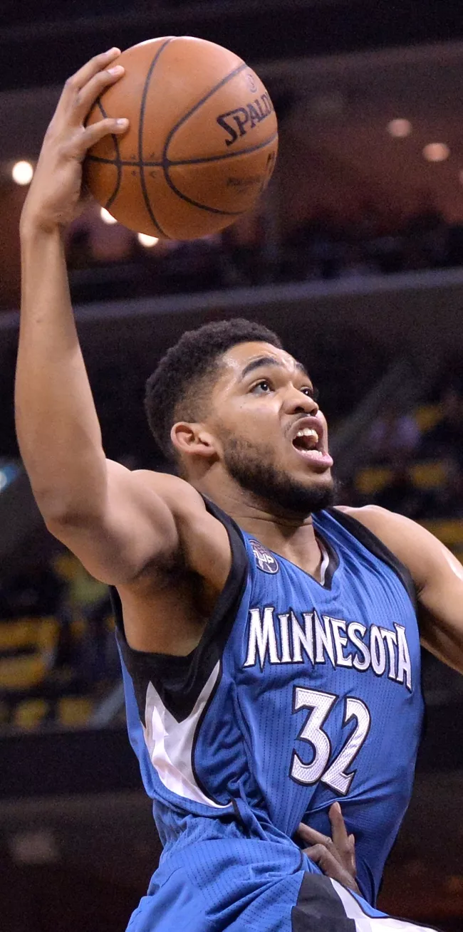 Karl-Anthony Towns es dado favorito para ir al Juego de Estrellas