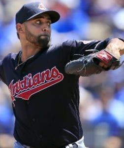 Danny Salazar va a  lista de incapacitados