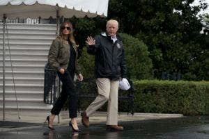 Trump llega a Texas para inspeccionar daños de Harvey