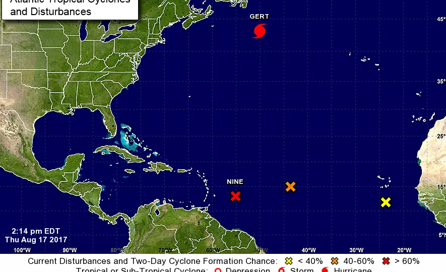 Depresión tropical cerca de Antillas Menores amenaza convertirse en tormenta