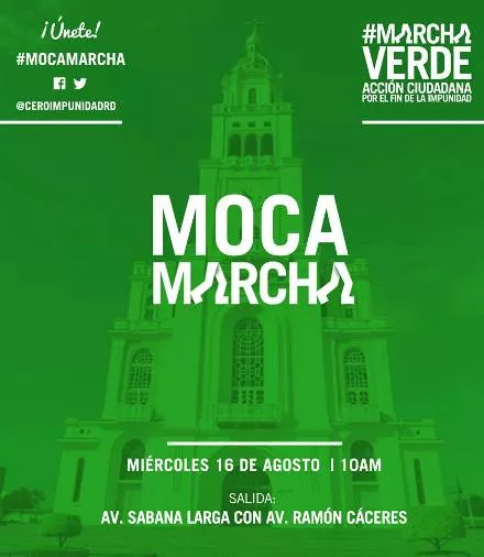 Marcha Verde volverá a movilizarse mañana en Moca