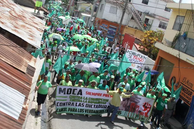 Marcha Verde: en cinco años de gestión Danilo Medina ha encabezado régimen de impunidad