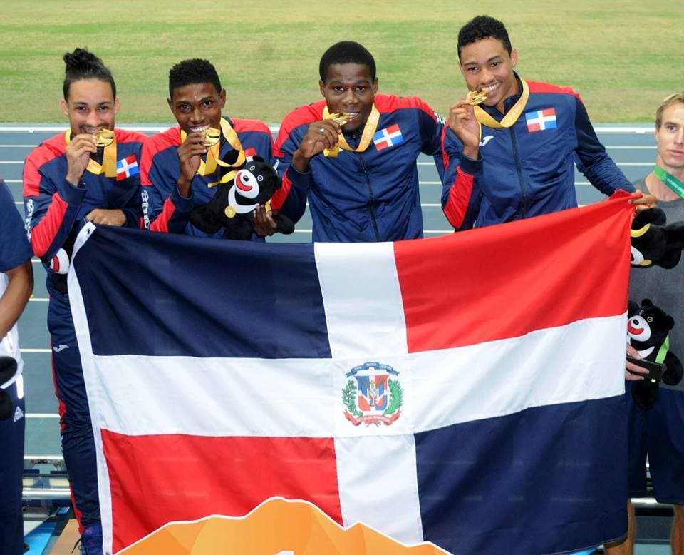 República Dominicana gana oro en relevo 4 x 400 en Juegos Universitarios Taipéi