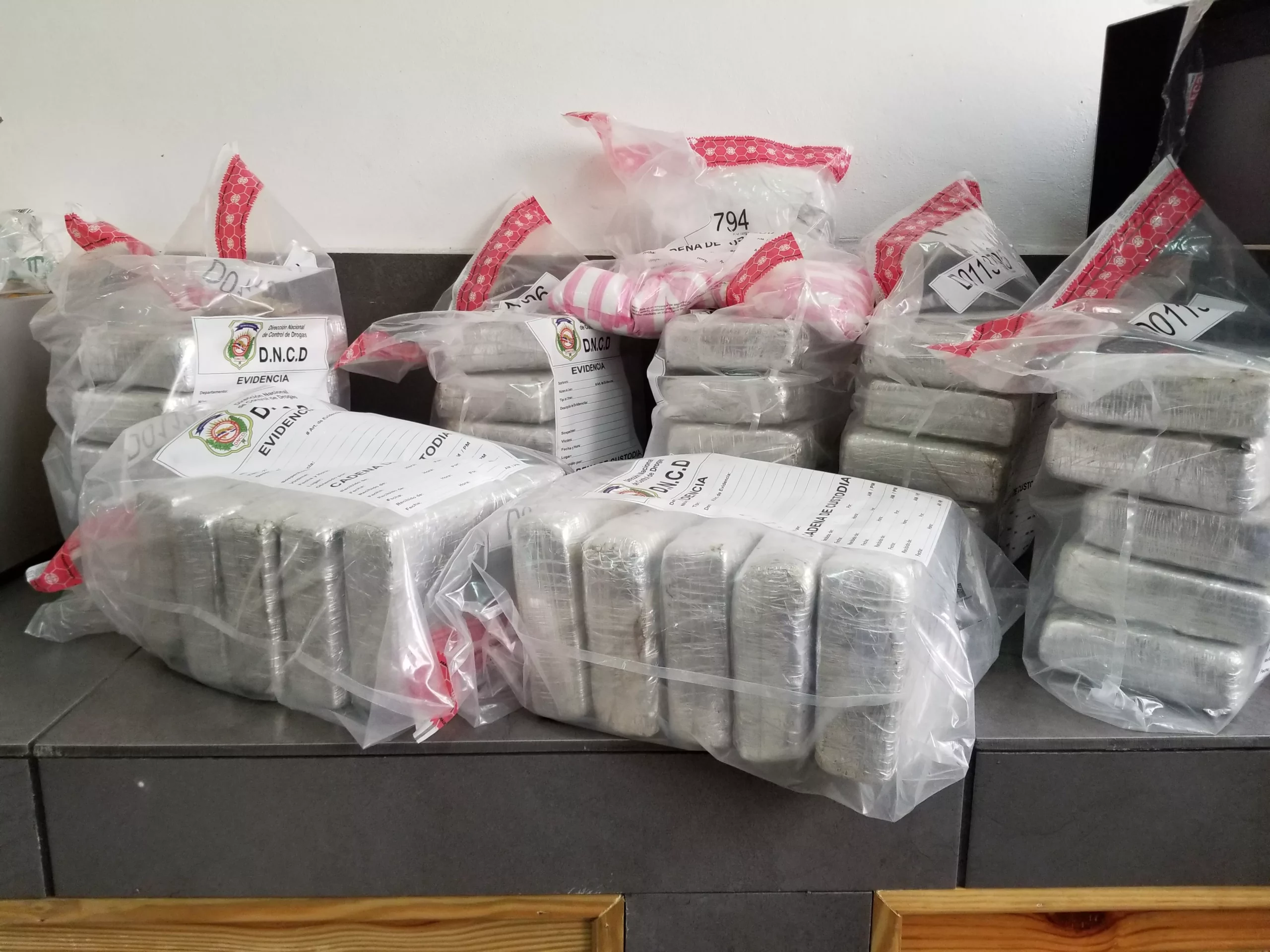 Autoridades ocupan 35.99 kilos de cocaína en la provincia Espaillat