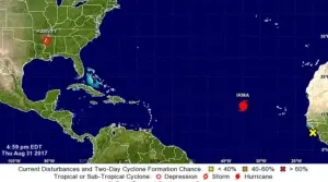 El huracán Irma sube a categoría 3 en su camino hacia el Caribe