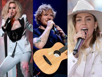 Katy Perry, Miley Cyrus y Ed Sheeran actuarán en los Video Music Awards 2017