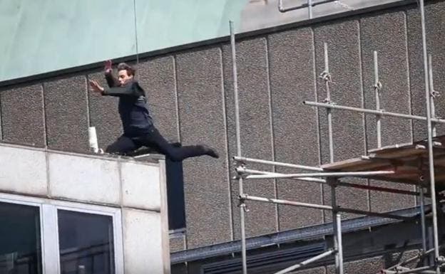 Tom Cruise resulta herido durante escena acrobática de “Mission Impossible 6″