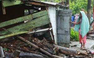 Elizabeth Bencosme Álvarez es otra de las damnificadas por Irma cuya vivienda fue destruida. 