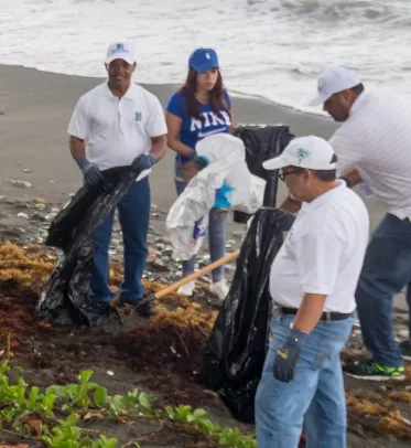 Empresa de Transmisión Eléctrica Dominicana se une a limpieza playas