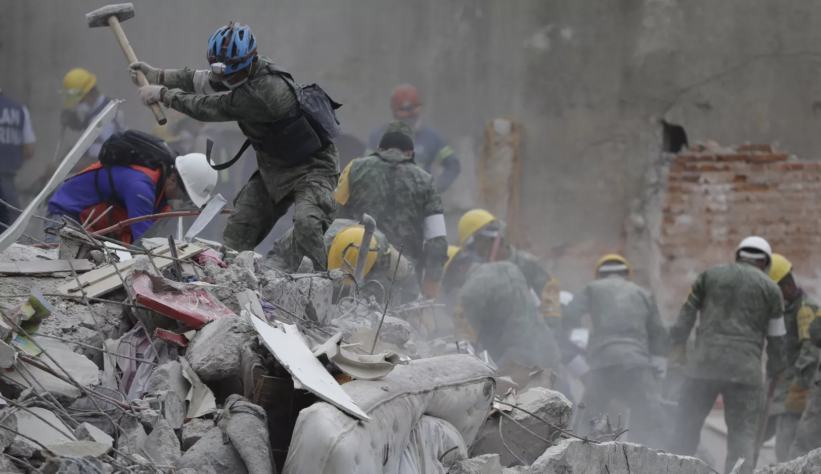 APTOPIX Mexico Earthquake