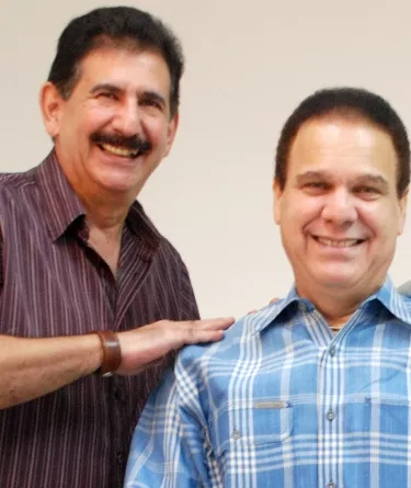 Integrantes del Conjunto Quisqueya, Chuky, Javish y Abi. Hoy/ Napoleón Marte