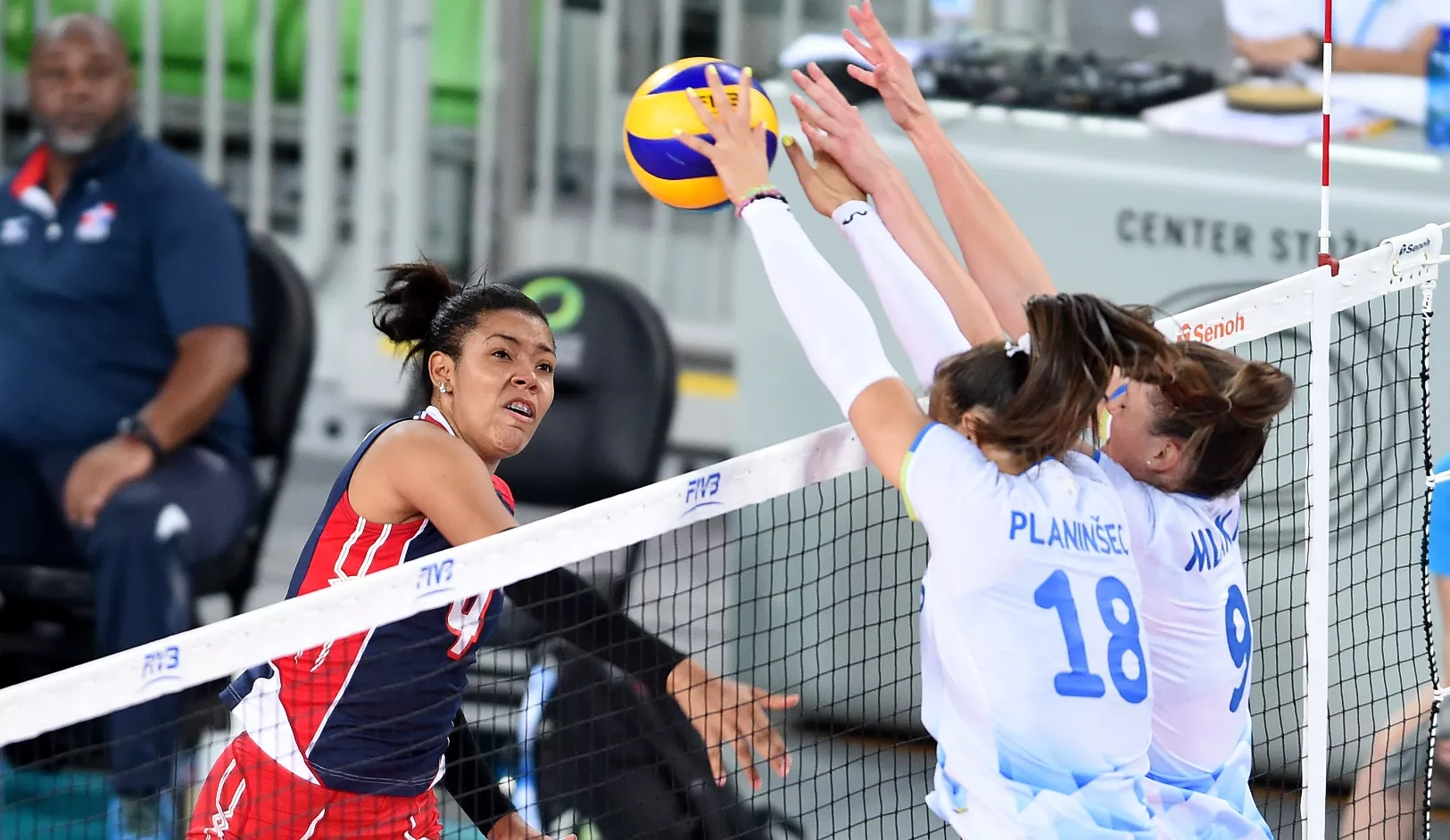 República Dominicana  cae ante Slovenia; va hoy con Argentina