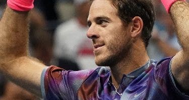 Del Potro es el ‘papá’ de Federer en la cancha