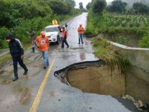 Crecida del Río Ocoa deja dos comunidades incomunicadas