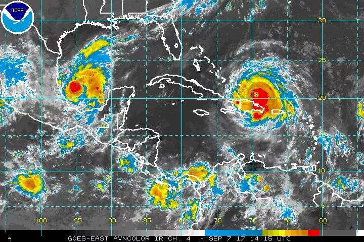 El huracán Irma causa inundaciones en República Dominicana y se dirige a Haití