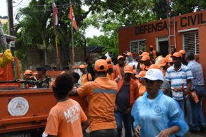 Organismo de socorro de La Romana realizan evacuaciones obligatorias