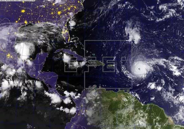 El Huracán Irma impacta en el Caribe