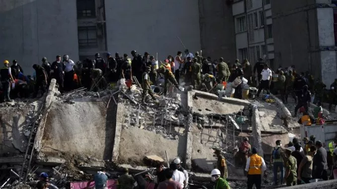 Terremoto deja 248 muertos en México, entre ellos 21 niños en una escuela