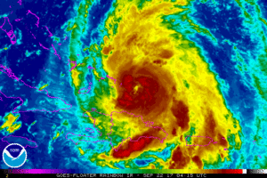 ONAMET mantiene aviso por condiciones de huracán, tormenta tropical e inundaciones repentinas