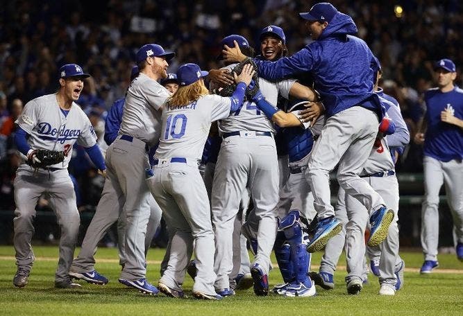 Dodgers eliminan al campeón Chicago y van a la Serie Mundial de béisbol