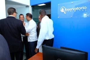 Inauguran observatorio municipal de la LMD para medir avances de servicios