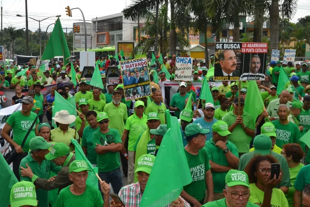 Marcha Verde acusa  al presidente Medina de propiciar la corrupción estatal