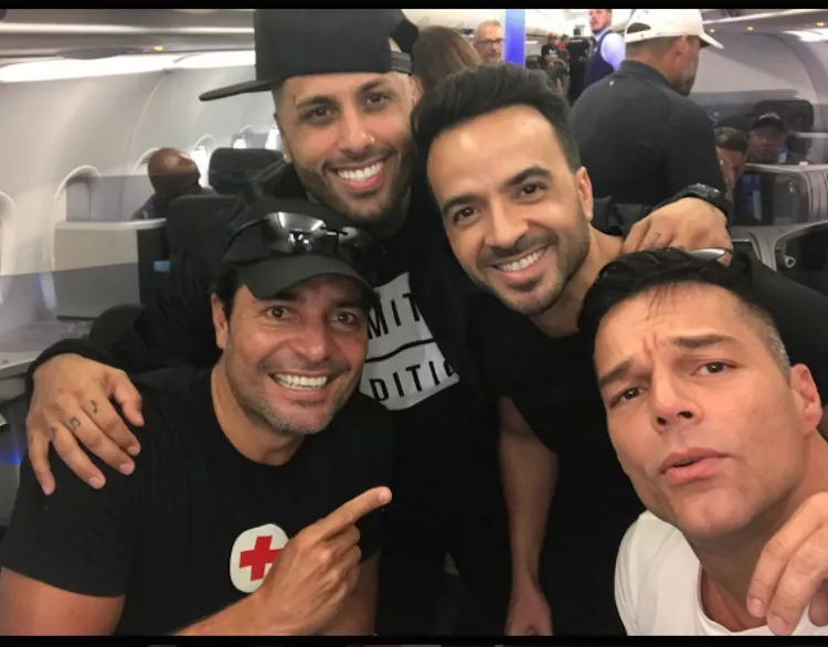 Ricky Martin, Fonsi y Chayanne se unen para repartir ayudas a Puerto Rico