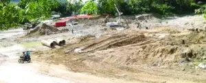 La construcción del puente de Boruga va a buen ritmo