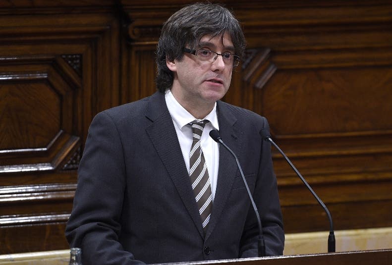 Parlamento catalán llevará a la justicia europea la investidura de Puigdemont
