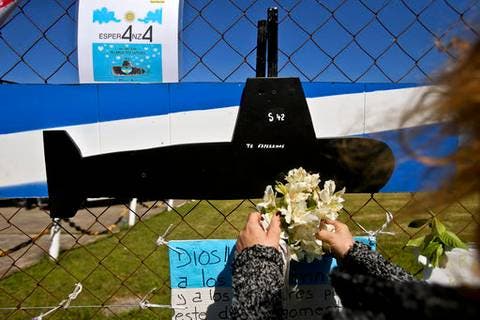 Investigan si tres nuevos objetos son de submarino desaparecido en Argentina