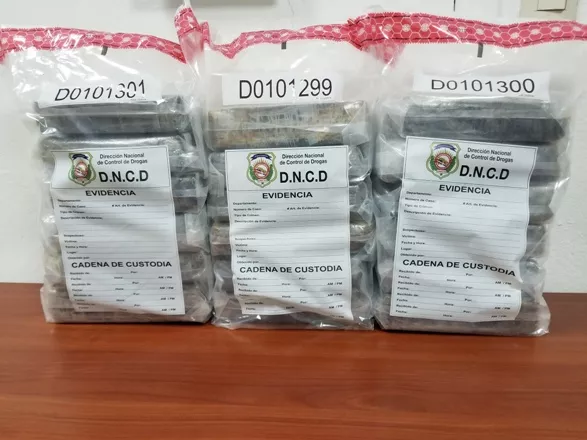 DNCD ocupa 18 paquetes de cocaína en Samaná