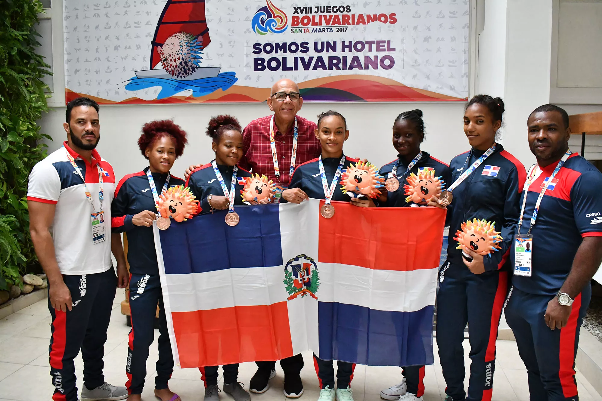 Equipo femenino de Judo gana bronce en Juegos Bolivarianos