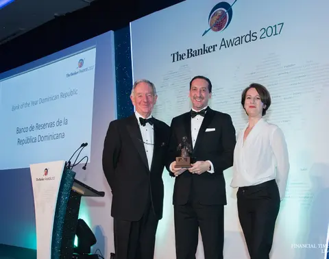 The Banker premia a Banreservas como Banco del Año 2017