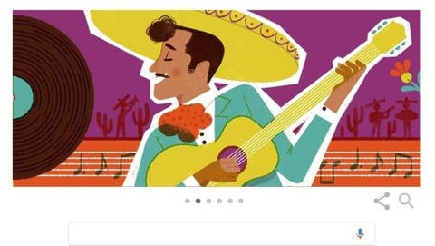 Pedro Infante protagoniza un “doodle” de Google por su centenario