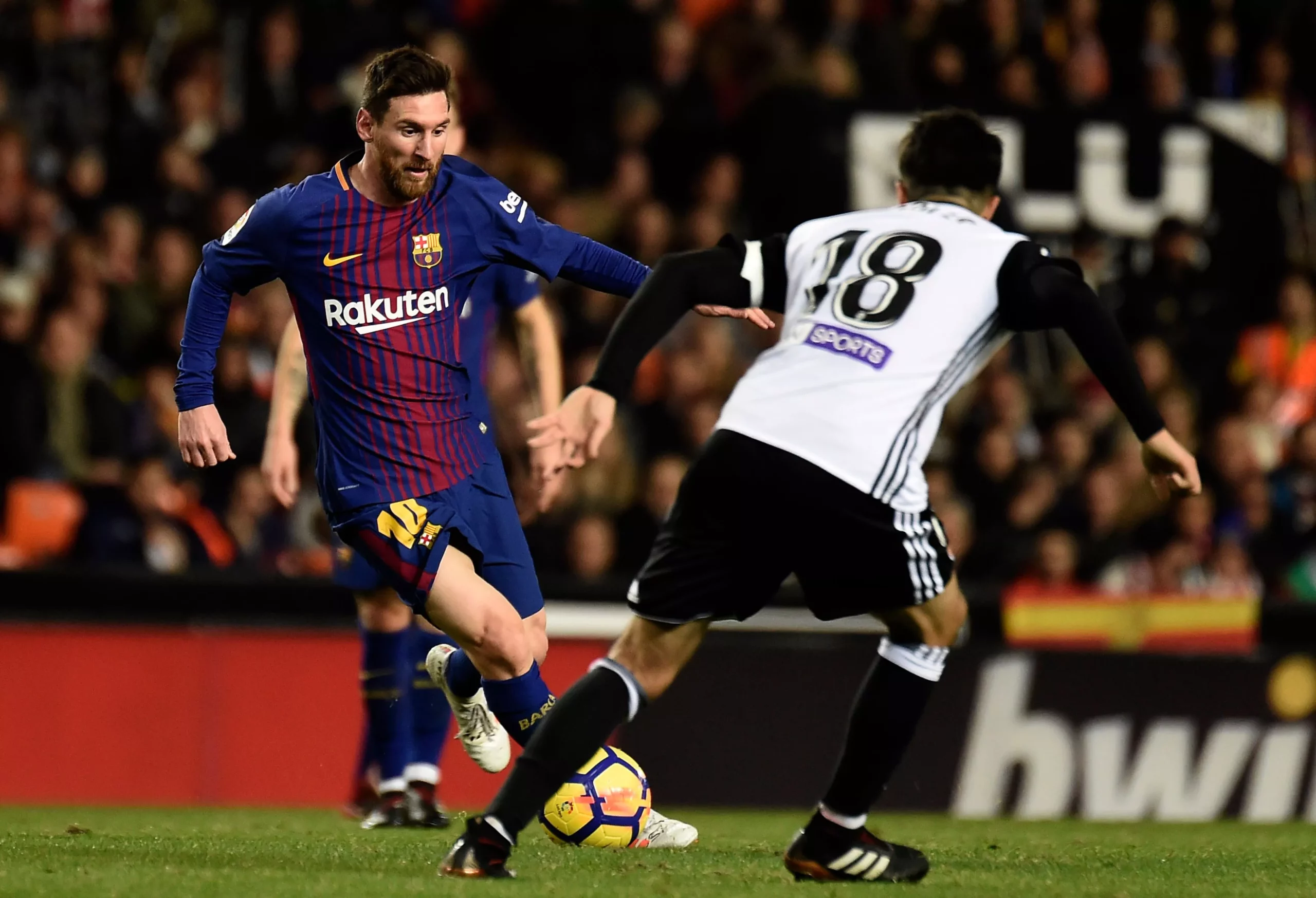 Leo Messi marca un gol 'fantasma' contra el Valencia