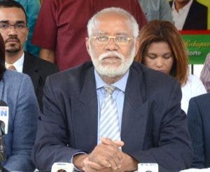 Wilson Roa, candidato al Colegio Médico. Foto: José De León.  