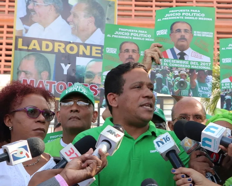 Marcha Verde pide juicio contra Danilo